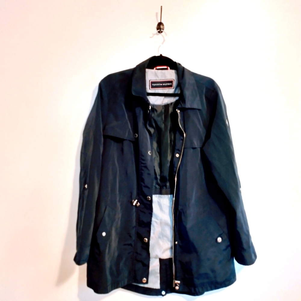 Tommy Hilfiger rain coat Navy blue